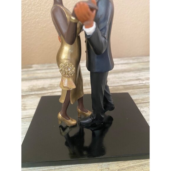 Sass ’n Class Annie Lee "A Scene from RSVP" African American Dancing Couple - Picture 7 of 13